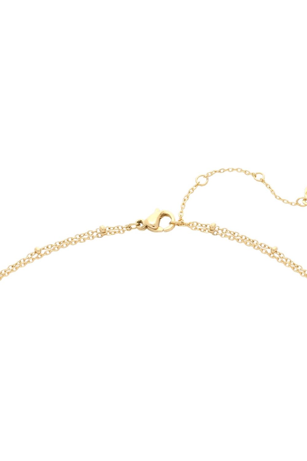 Ketting Beyond The Stars Goud kleur Stainless Steel h5Afbeelding5